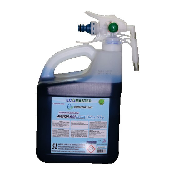 Master Bac Ultra na embalagem Easy 2 Dose