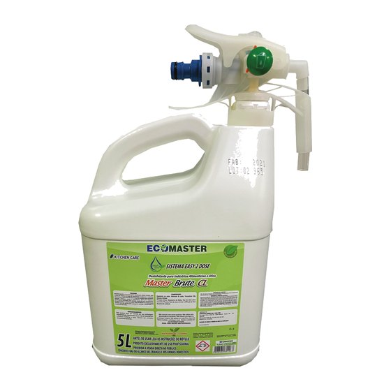Master Brute CL na embalagem Easy 2 Dose